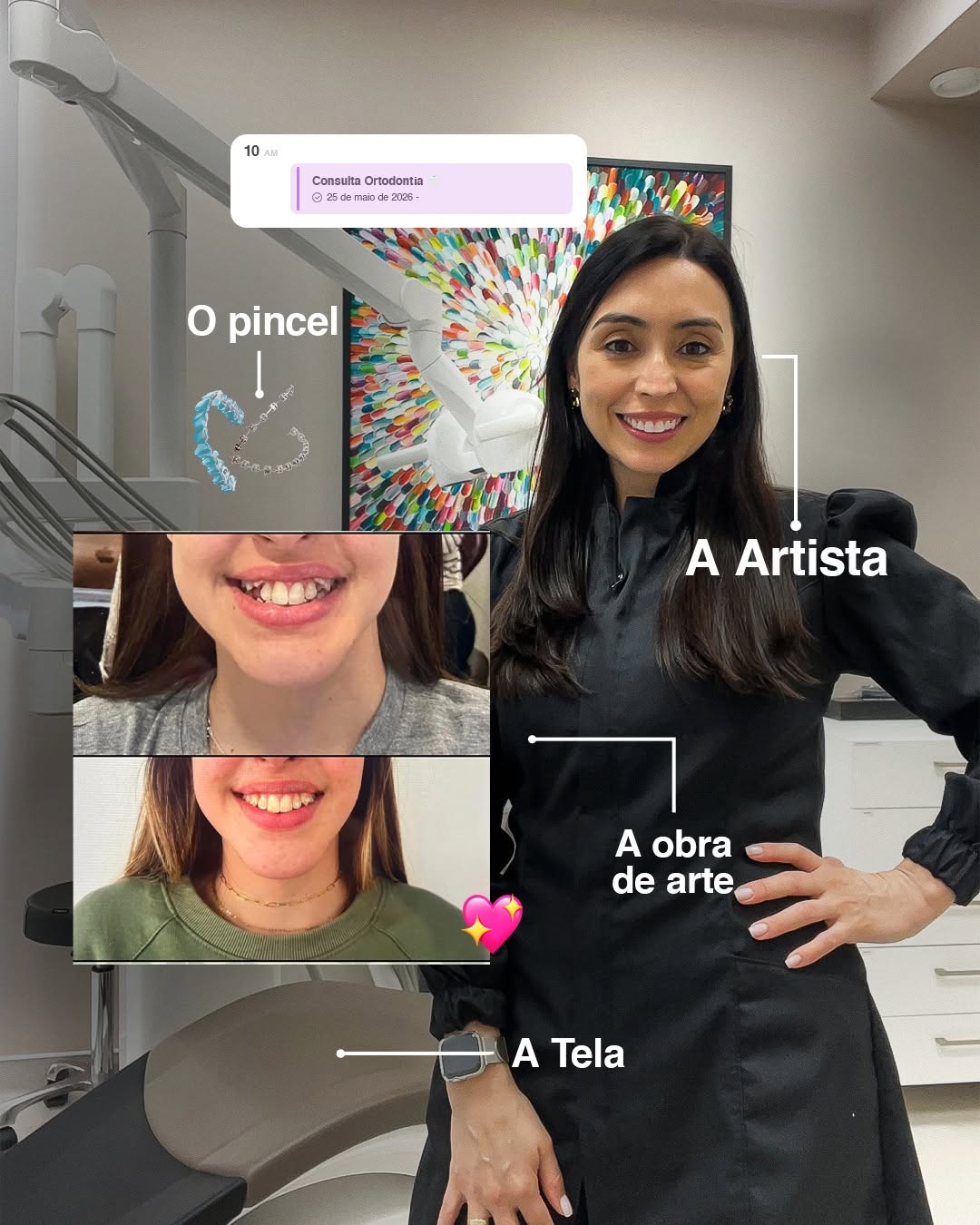 Orthodontie art et précision : soigner comme un artiste