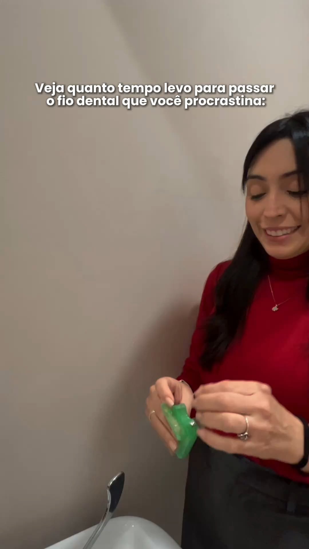 Usar hilo dental diario: el reto de 2 minutos