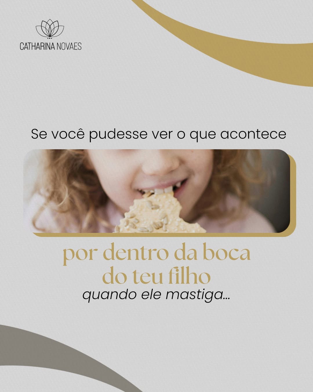 mastigação infantil sinais precoces: quando avaliar?